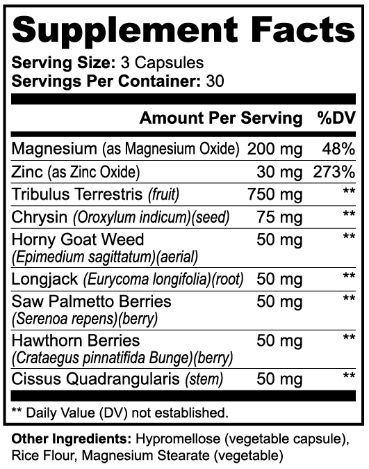 Alpha Energy| Men's Vitality and Wellness Supplement