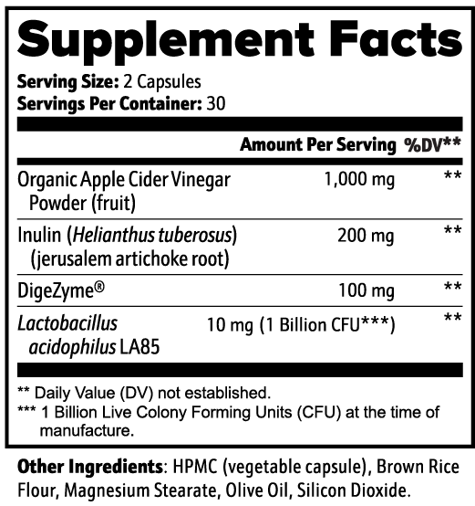 ThriiveLyfe Apple Cider Vinegar Capsules