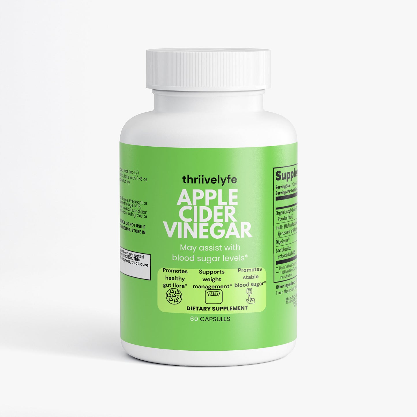 ThriiveLyfe Apple Cider Vinegar Capsules