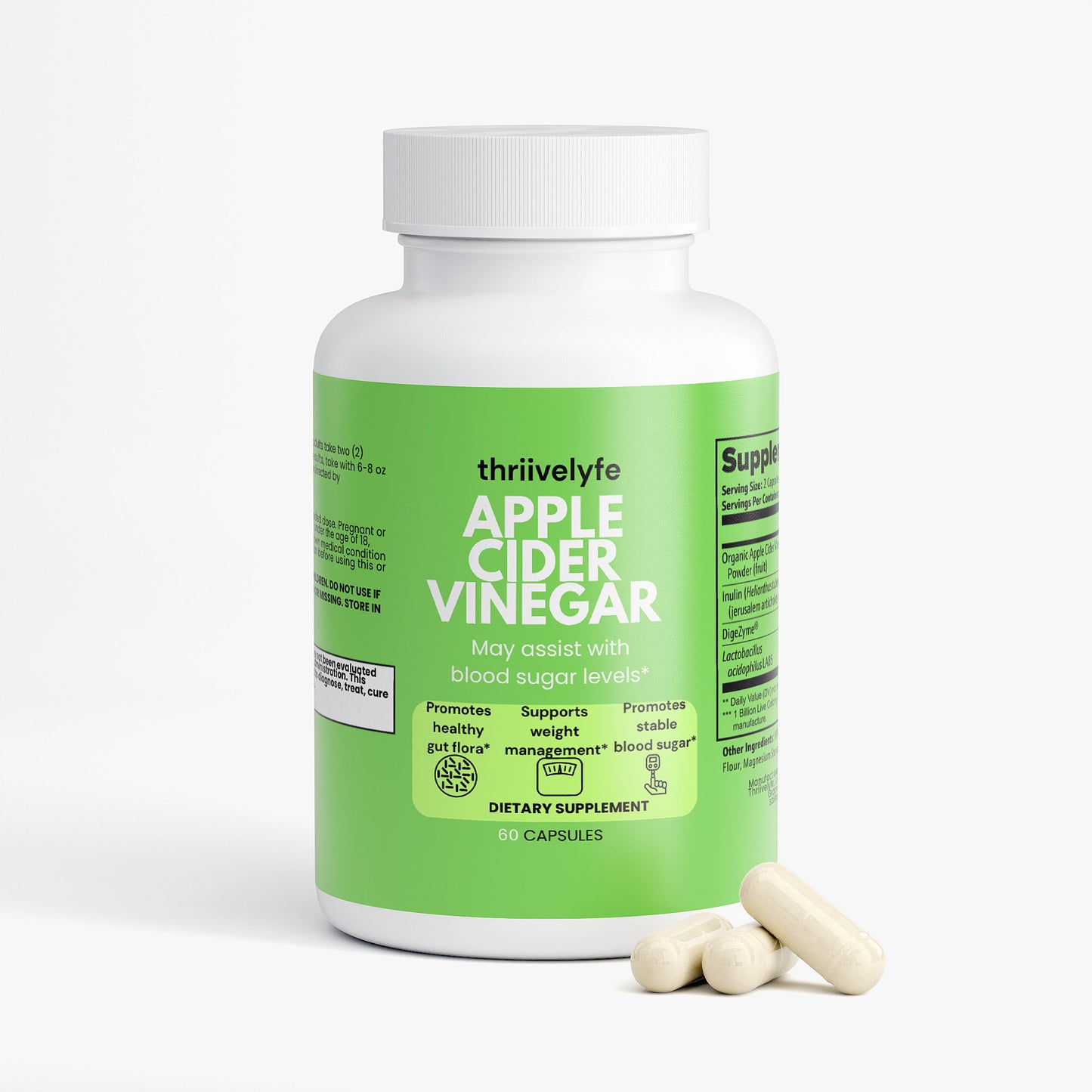 ThriiveLyfe Apple Cider Vinegar Capsules