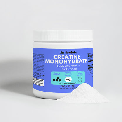 Thriivelyfe Creatine Monohydrate Powder