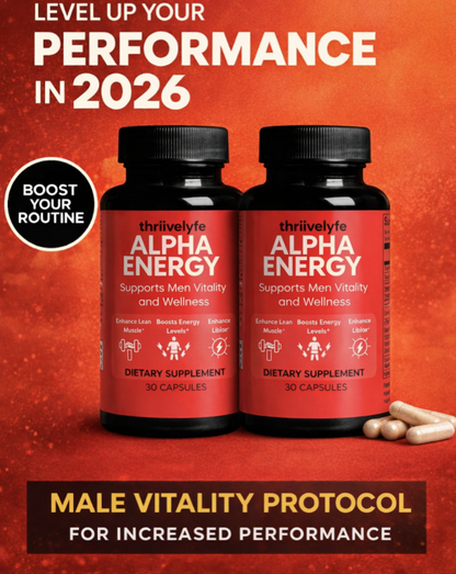 Alpha Energy| Men's Vitality and Wellness Supplement